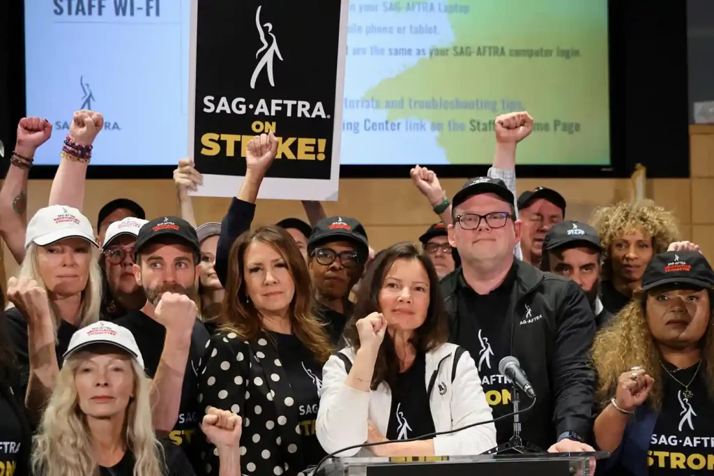 Once 'The Nanny,' Now Center Stage as the Actors Union Leader