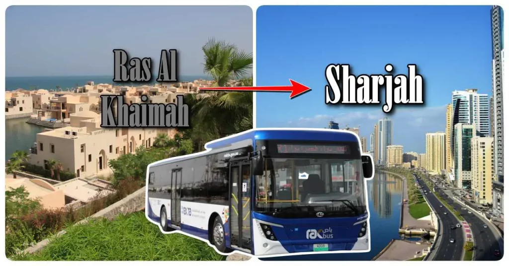 ras al khaimah to sharjah bus timings