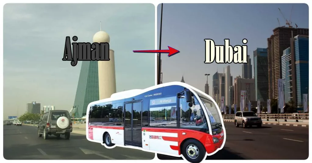 dubai union to ajman bus timing