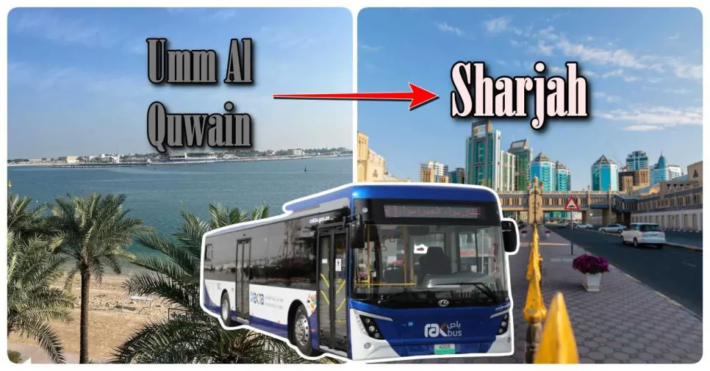 umm al quwain to sharjah bus timing