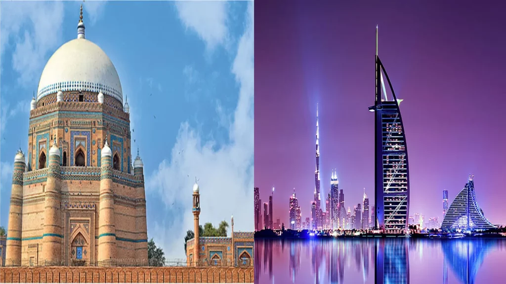 multan to dubai