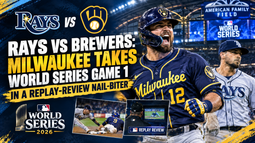 Rays vs Brewers