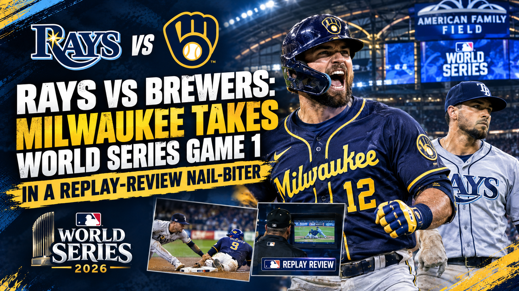 Rays vs Brewers