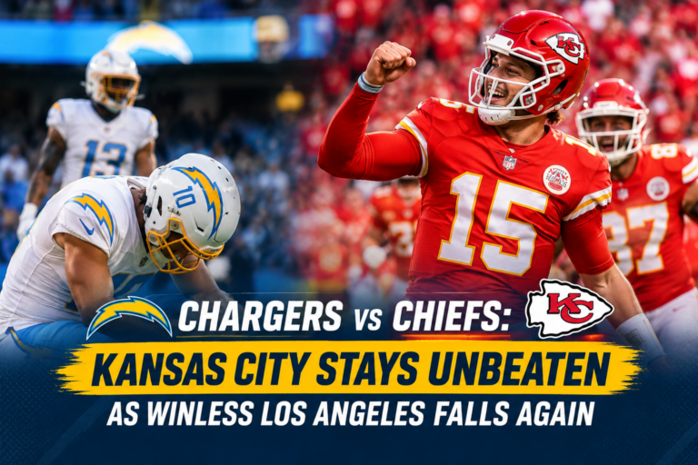 Chargers vs Chiefs