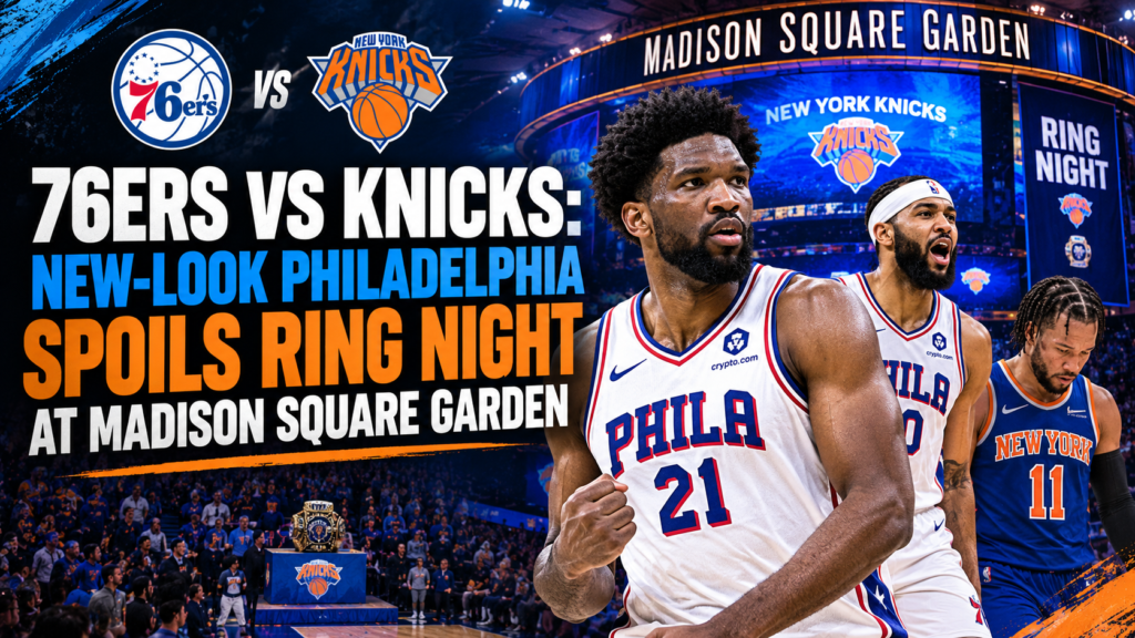 76ers vs knicks