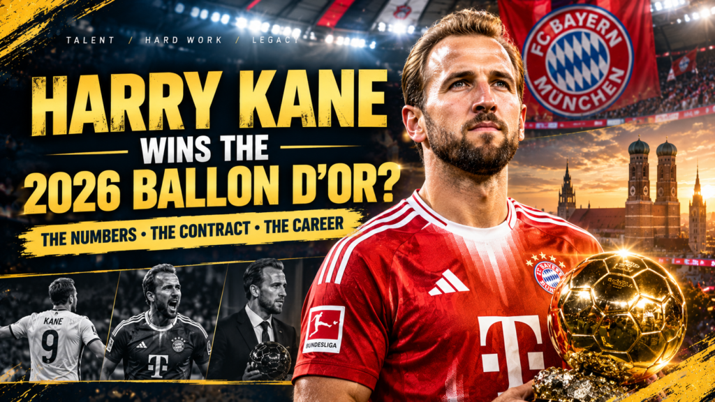 Harry Kane Wins the 2026 Ballon d’Or